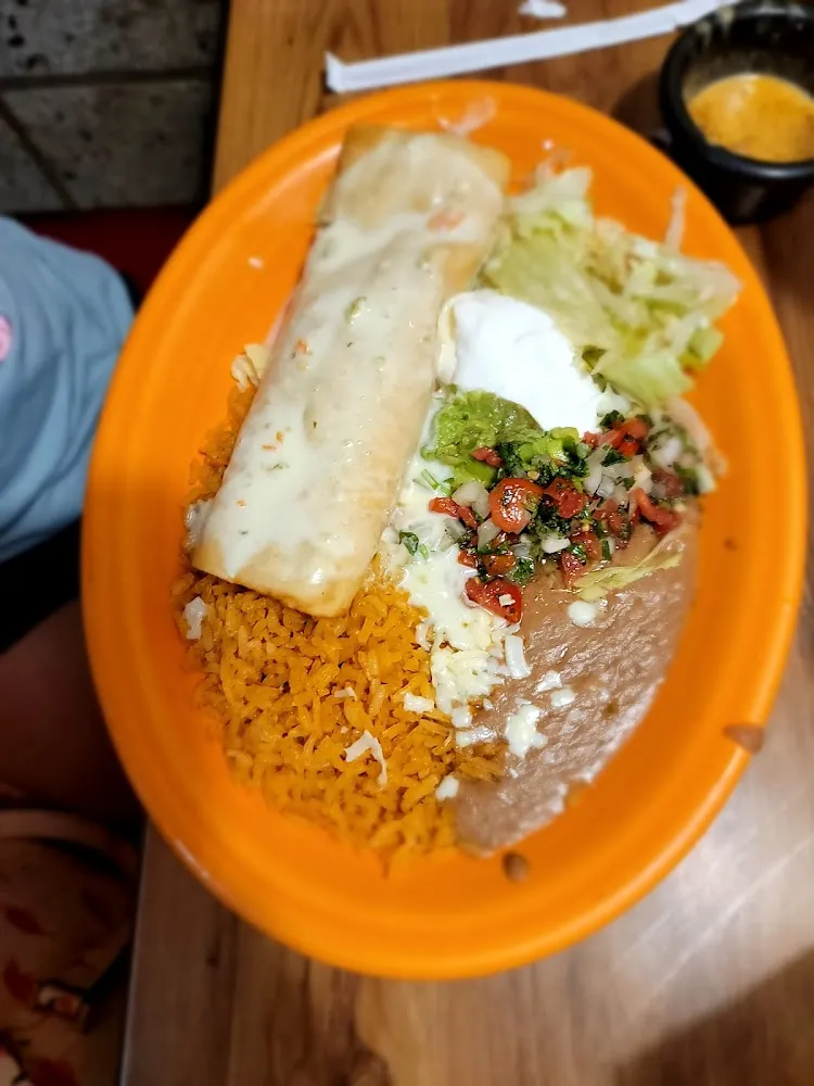 Chimichanga Dinner
